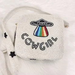 Indie Collection Space Cowgirl Beaded Crossbody New Arrivals