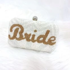 Indie Collection Bridal Beaded Box Clutch/Crossbody New Arrivals