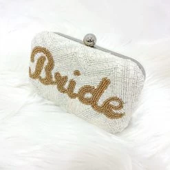 Indie Collection Bridal Beaded Box Clutch/Crossbody New Arrivals