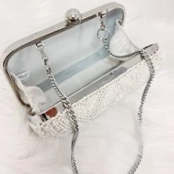 Indie Collection Bridal Beaded Box Clutch/Crossbody New Arrivals