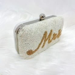 Indie Collection Bridal Beaded Box Clutch/Crossbody New Arrivals