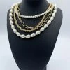 Indie Collection Chunky Pearl Layered Necklace
