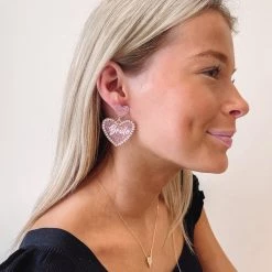 Indie Collection Glitter Bride Earrings