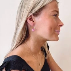 Indie Collection Smiley Daisy Earrings Vacay Collection