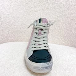 Indie Collection Lilac/Black High Top Sneakers