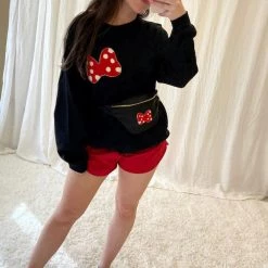 Indie Collection New Arrivals Bow Fanny Pack