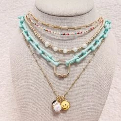 Indie Collection New Arrivals Lucky Necklace Charm Set