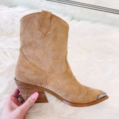 Indie Collection Utari - Tan Suede New Arrivals