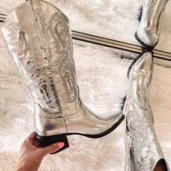 Indie Collection Danilo Boot- Silver Metallic New Arrivals