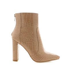 Indie Mae Billini Kourt Bootie In Nude Croc