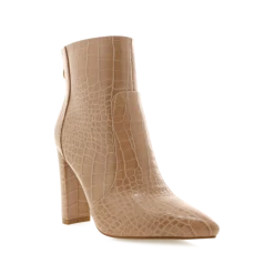 Indie Mae Billini Kourt Bootie In Nude Croc