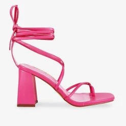 Indie Collection Barbie Lace Up Heels