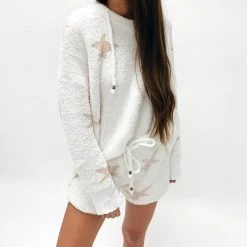 Indie Mae Clothes Cozy Star Shorts