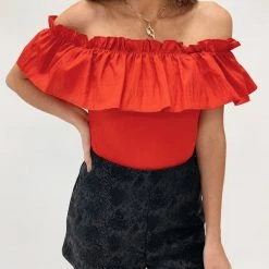 Indie Mae Steph Ruffle Bodysuit