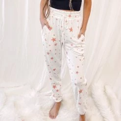 Indie Collection Sale Star Print Joggers