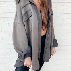 Indie Mae Jackets/Shackets/Flannels Olson Shacket