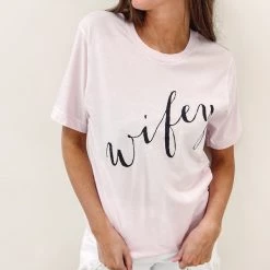Indie Collection Wifey Tee Tops