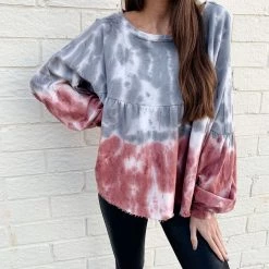 Indie Mae Cady Peplum Pullover