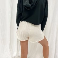 Indie Collection Embroidered Butterfly Lounge Shorts Clothes