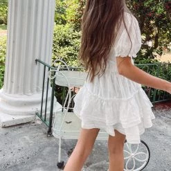 Indie Collection Paris Eyelet Dress USA Collection