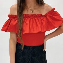 Indie Mae Steph Ruffle Bodysuit