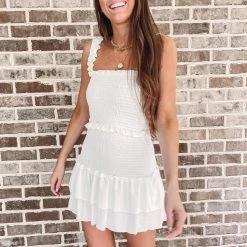 Indie Collection Francesca Smocked Skirt