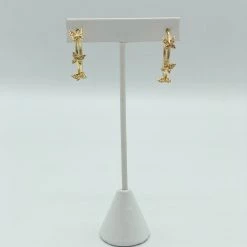 Indie Mae Jewelry Butterfly Hoops