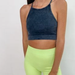 Indie Mae Halter Seamless Top Clothes