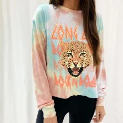 Indie Mae Tiger Tie Dye Tee