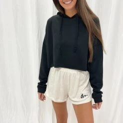 Indie Collection Embroidered Butterfly Lounge Shorts Clothes