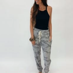 Indie Mae Camo Joggers Clothes