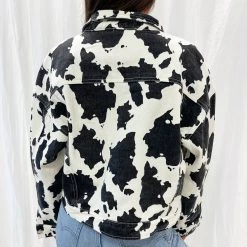 Indie Mae Clothes Cowprint Jacket