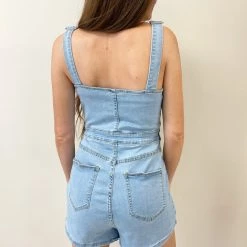 Indie Collection USA Collection Denim Romper
