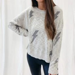 Indie Mae Clothes Bolt Sweater
