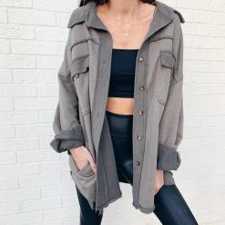 Indie Mae Jackets/Shackets/Flannels Olson Shacket