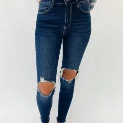 Indie Mae Clothes The Becca Jean- Dark Wash