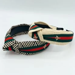 Indie Mae Accessories Printed Bee Headband