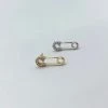Indie Mae The Mina Safety Pin Stud Earrings