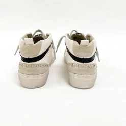 Indie Collection Off White Mid Top Sneakers