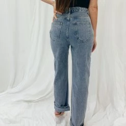 Indie Mae Asymmetrical Jeans Bottoms