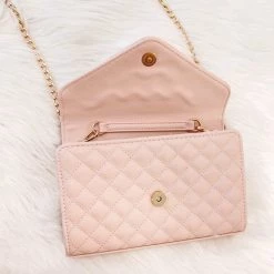 Indie Collection Blush Quilted Crossbody New Arrivals