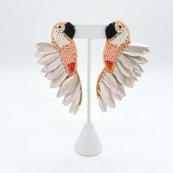 Indie Collection Tulum Beaded Bird Earring
