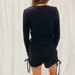 Indie Mae Waffle Knit Set