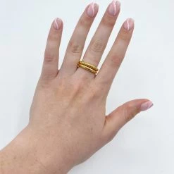 Indie Collection Jordan Double Ring