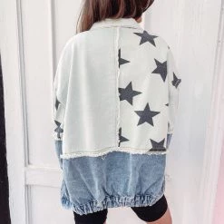 Indie Collection Elise Star Denim Jacket