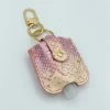 Indie Mae Accessories Pink Hand Sanitizer Case Keychain