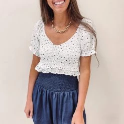 Indie Collection Marina Star Top USA Collection