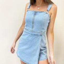Indie Collection USA Collection Denim Romper