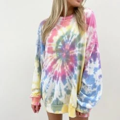 Indie Mae Tie Dye Pullover