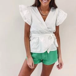 Indie Collection Melissa Ruffle Top